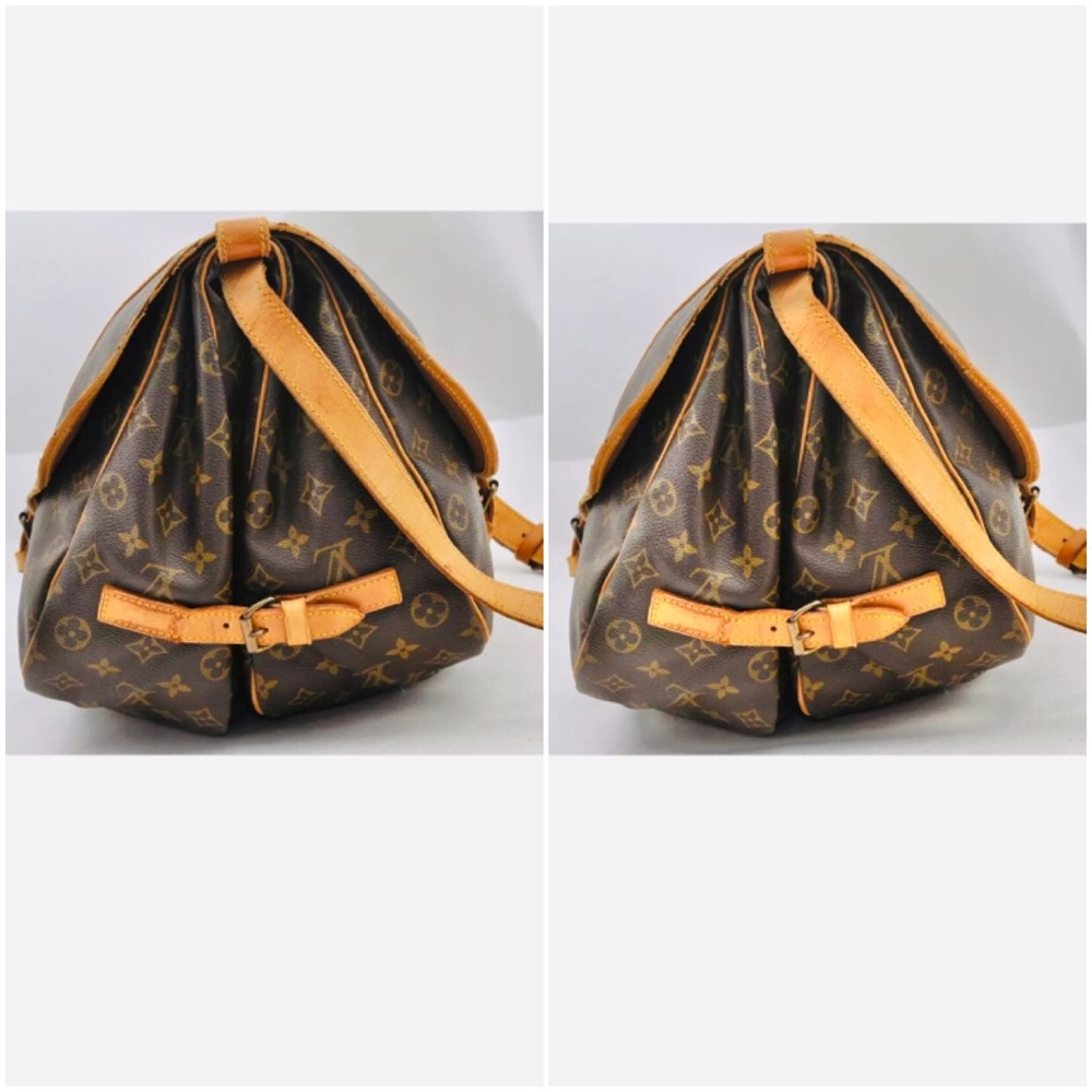 🔥🔥Auth Louis Vuitton Saumur 35 Crossbody Messager LV Unisex Bag - Picture 5 of 11